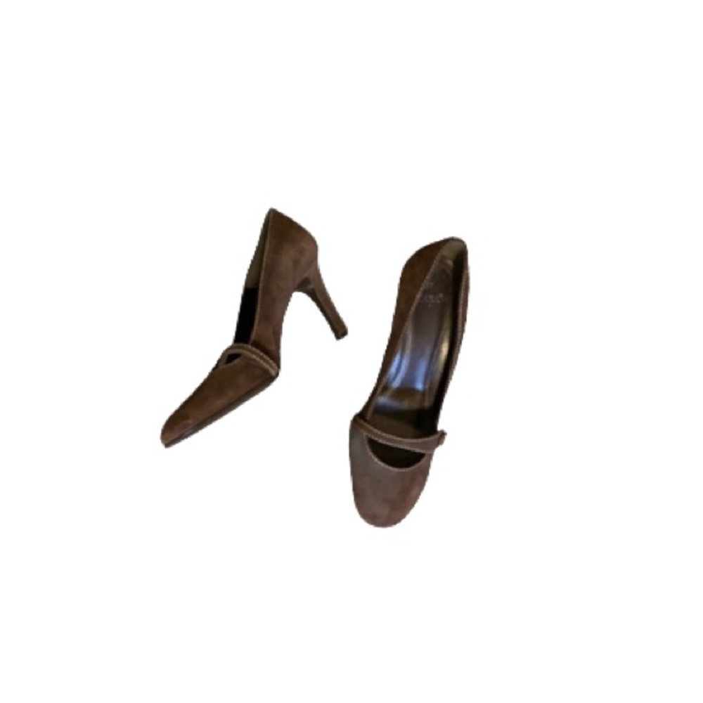 Zara Brown Suede Mary Janes - Women’s Size 7